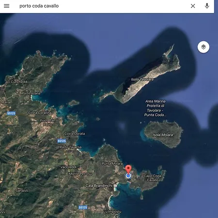 A/c, Sea View, 400 From The * Punta Molara